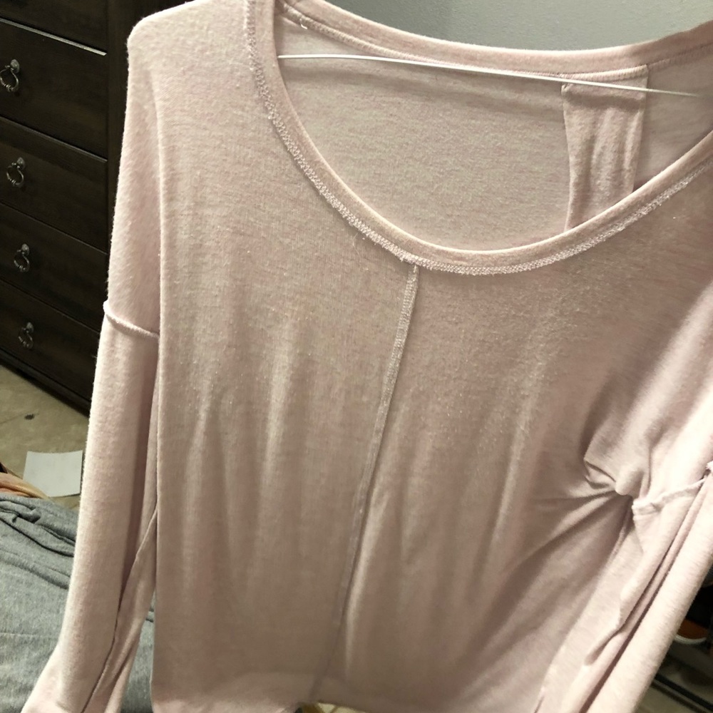 long sleeve dressy tee